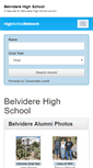 Mobile Screenshot of belviderehighschool.net